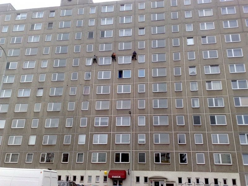 Panelový dům s kompletní revitalizací panelových spár